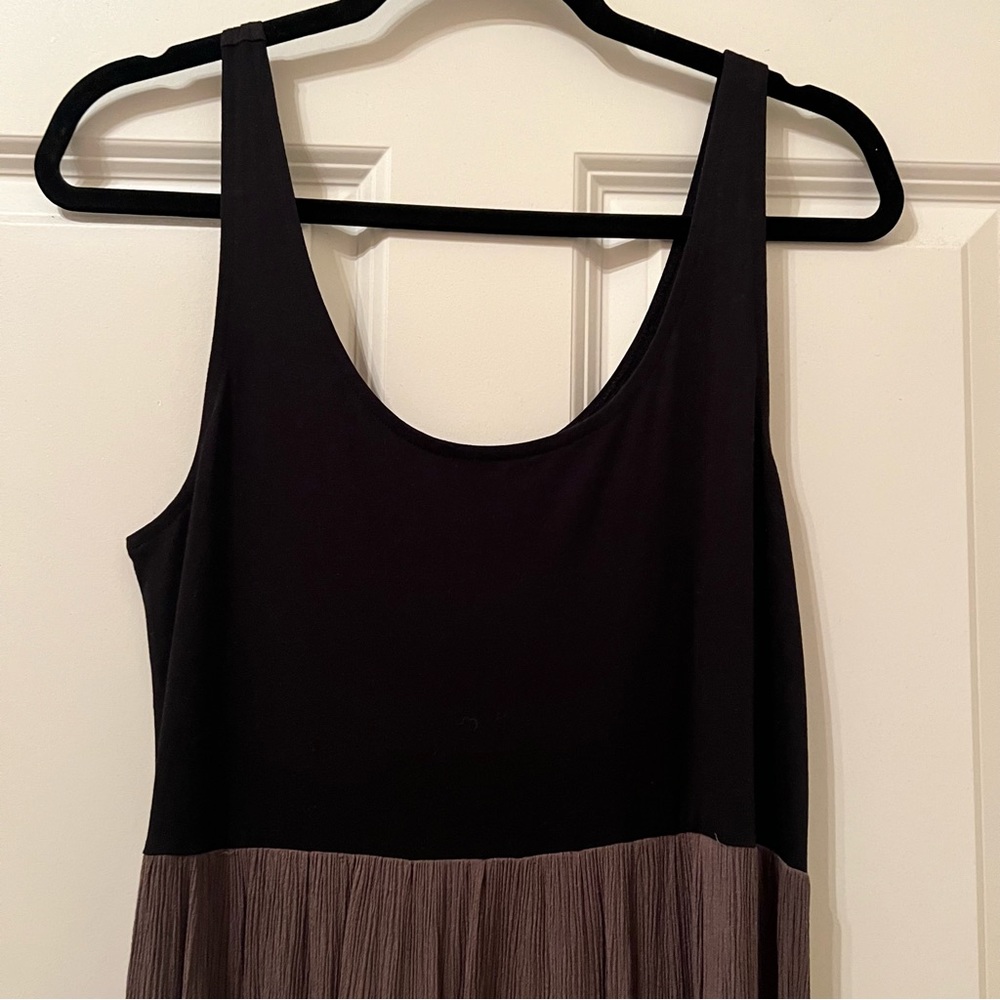 Loft Black & Olive Maxi Dress - Picture 2 of 4